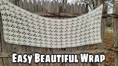 Easy Crochet Wrap Tutorial - Free Pattern