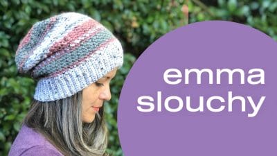 Emma Slouchy Women's Crochet Hat - Free Pattern