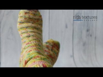 Happy Crochet Socks - Free Pattern
