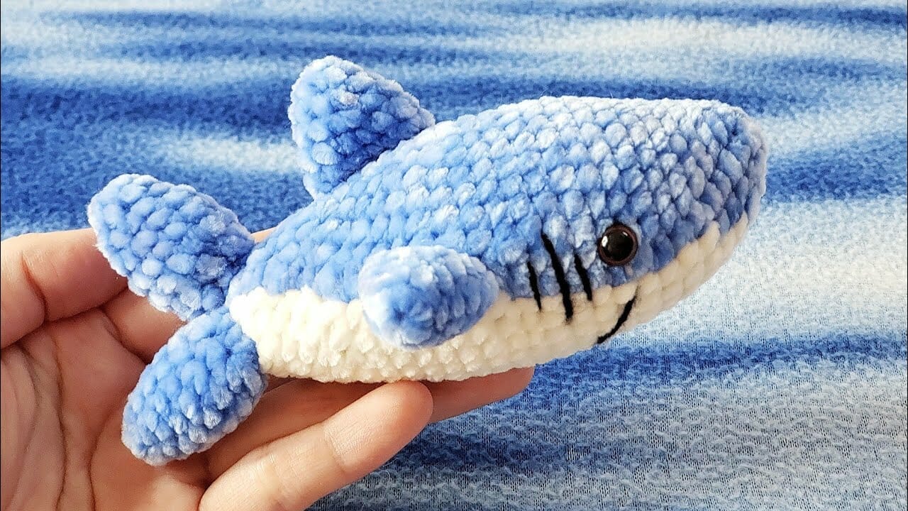 How To Crochet Shark - Free Pattern