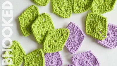 How to Crochet a Diamond - Free Pattern