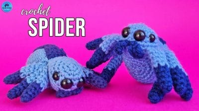 Jumping Crochet Spider - Free Pattern
