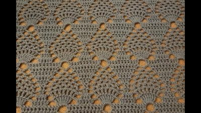 Pineapple Throw Crochet Tutorial - Free Pattern
