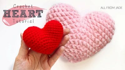 Quick Heart Crochet Craft - Free Pattern