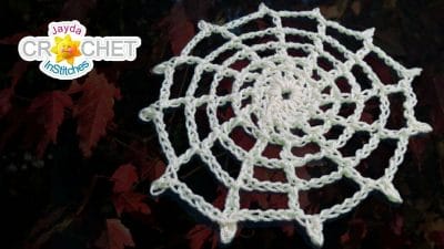 Spider Web Doily Crochet Tutorial - Free Pattern