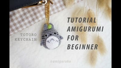 Super Cute Totoro Keychain - Free Pattern