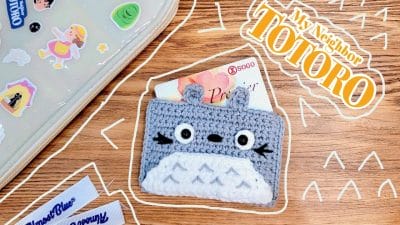 Totoro Card Holder Crochet Tutorial - Free Pattern