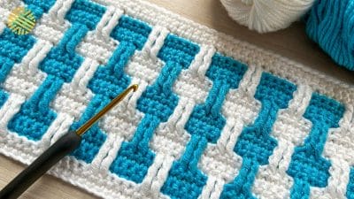 Unusual & Pretty Crochet Stitch for Baby Blankets - Free Pattern