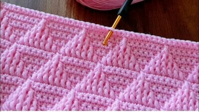 Very Easy Crochet Stitch for Beginners - Free Pattern