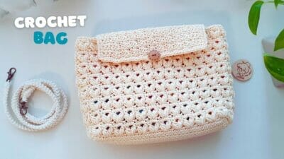 Wonderful Crochet Crossbody Bag - Free Pattern 